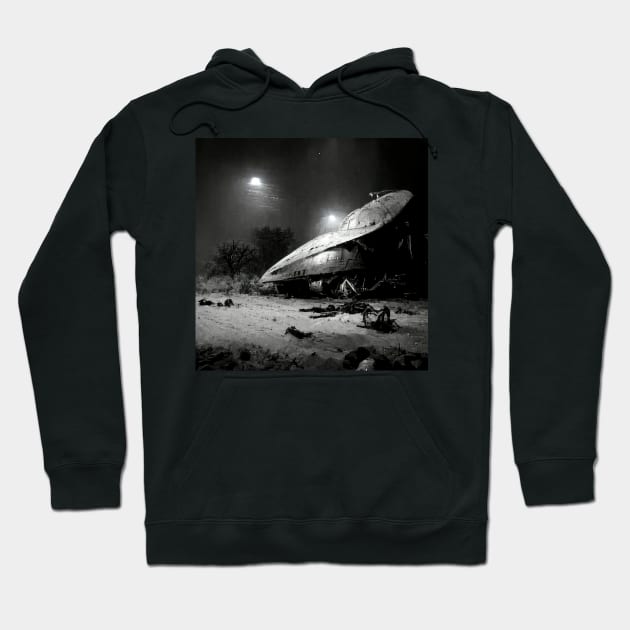 Roswell Ufo Series Hoodie by VISIONARTIST